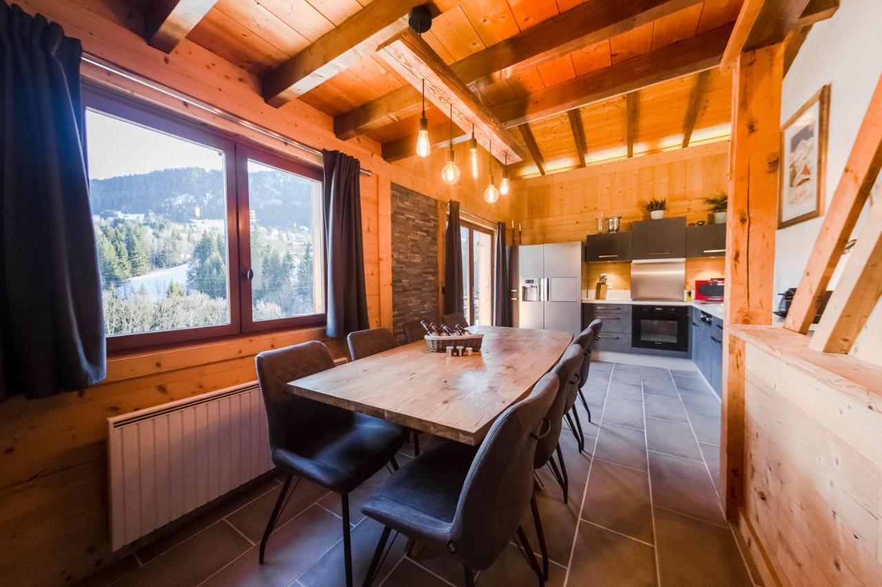 Close To The Village - Chalet 4 Bedrooms, Mont-Blanc View Межев Экстерьер фото